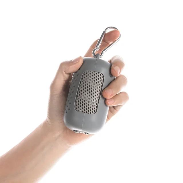 Охлаждающее полотенце  Портативный мини-набор из силикагеля Холодное полотенце Полиэфирное волокно Уличное охлаждающее полотенце Фитнес спорт зал Бег Быстросохнущее