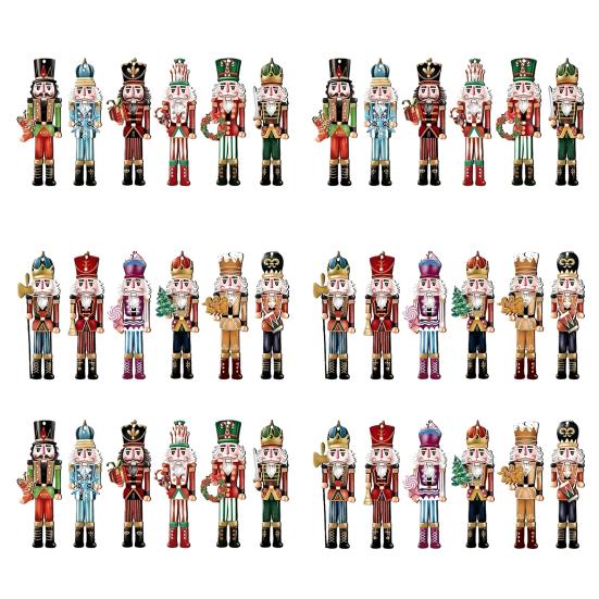 Подвеска в виде солдата-щелкунчика, деревянная подвеска в виде щелкунчика, праздничное украшение для рождественской елки, новогодние подарки, декор для вечеринки