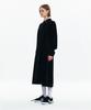 Yunse Studded Velvet Shirt Dress (Black)