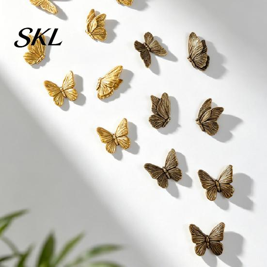 3D Butterfly Relief Magnet Refrigerator Magnet, Resin Shape Fridge Vintage Decorative for Whiteboard Locker Door Durable