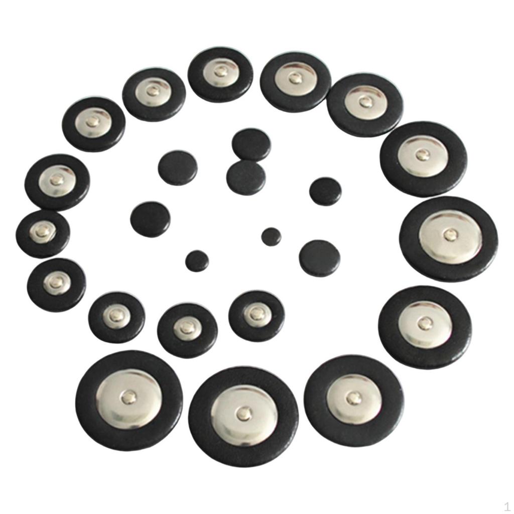 Набор подушек для альт-саксофона, 25 штук, аксессуары, просты в использовании, профессиональная прямая замена