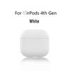 Совместимый силиконовый защитный чехол для Apple AirPods 4-го поколения и AirPods Pro 3