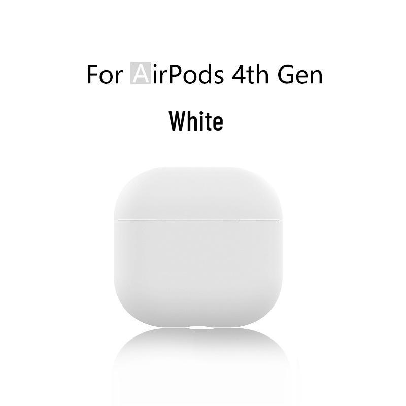 Совместимый силиконовый защитный чехол для Apple AirPods 4-го поколения и AirPods Pro 3