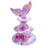Mermaid Party Decoration Mermaid Tail Cake Stand Kids Girls Under The Sea Party Supplies Wedding Mermaid Birthday Party Decor