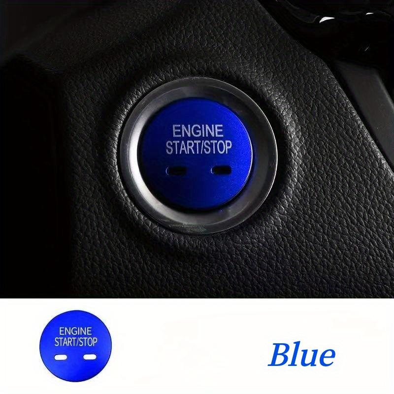 Trim Cover for The Start and Stop Engine Button Ring for Chevrolet Models Like Equinox, Cruze, Malibu, Trax, Impala, Traverse, Tahoe, and Suburban