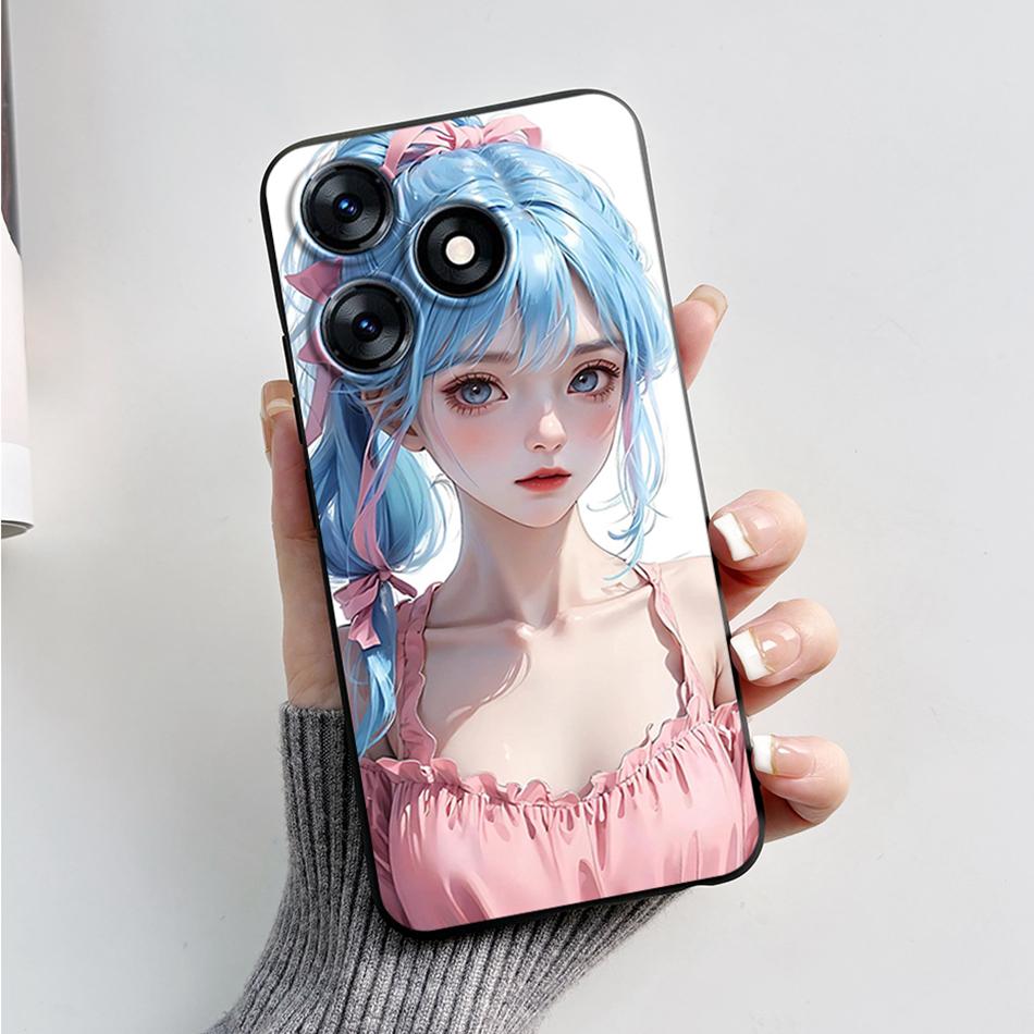Чехол для Tecno Spark 10 Pro 2023 Модный Мраморный Силиконовый Черный Мягкие Чехлы Для Tecno Spark 10C Spark10 Pro KI7 KI5q KI5k Бампер