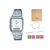 Casio Мужские ПОДРОСТКОВЫЕ Белые Часы AQ-230A-7DMQYES