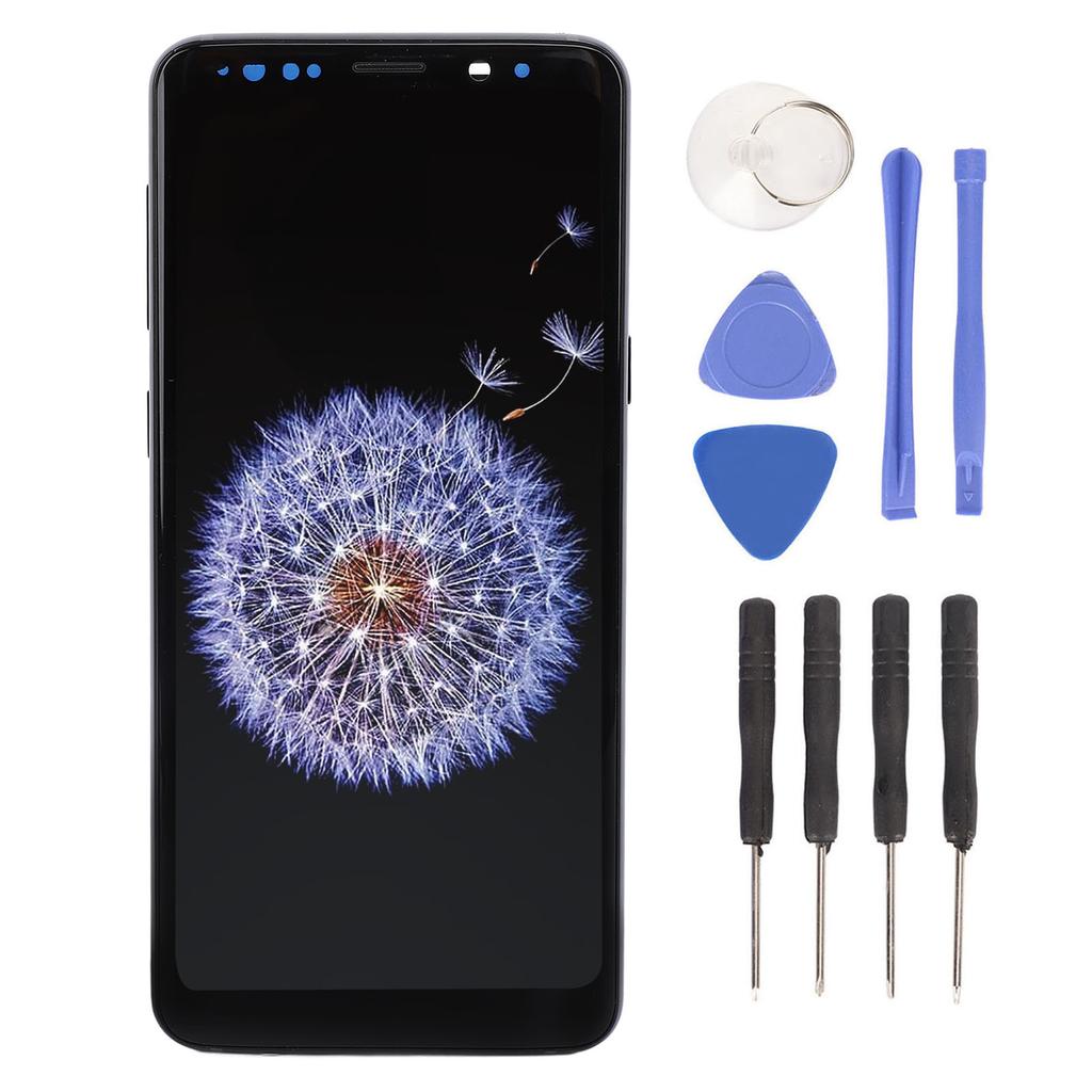 Сборка сенсорного экрана телефона 5,8 дюйма Стекло AMOLED Распознавание отпечатков пальцев Сенсорный экран Дигитайзер Замена для Galaxy