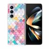 Чехлы для Galaxy Z Fold6 5G Чехол Модный Мраморный Защитные Задние Крышки для Samsung Galaxy ZFold6 5G Z Fold 6 Жесткие Чехлы