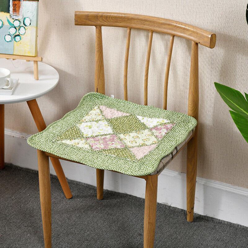 Подушка для стула с завязками, подушка для стула, фермерский дом, цветочное кухонное обеденное сиденье G