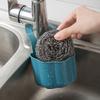 Подставка для слива кухонной раковины Подвесной держатель для мыла Полка Регулируемая корзина для хранения Держатель для смесителя в ванной Кухонные принадлежности