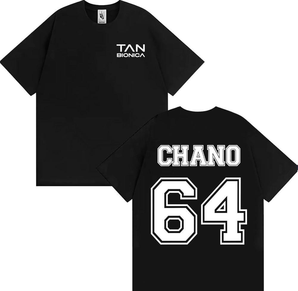 Rock Band Tan Bionica Chano 64 Графическая футболка Мужская Женская Харадзюку Уличная одежда Хип-хоп Футболка Повседневная 100% Хлопок Оверсайз Футбол...