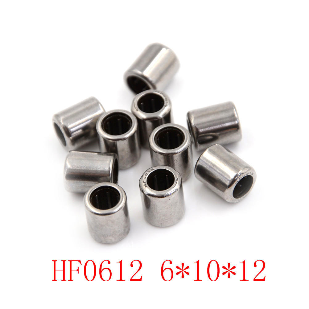 10 шт. Hf0612 6X10X12Mm односторонняя муфта миниатюрный игольчатый роликовый подшипник