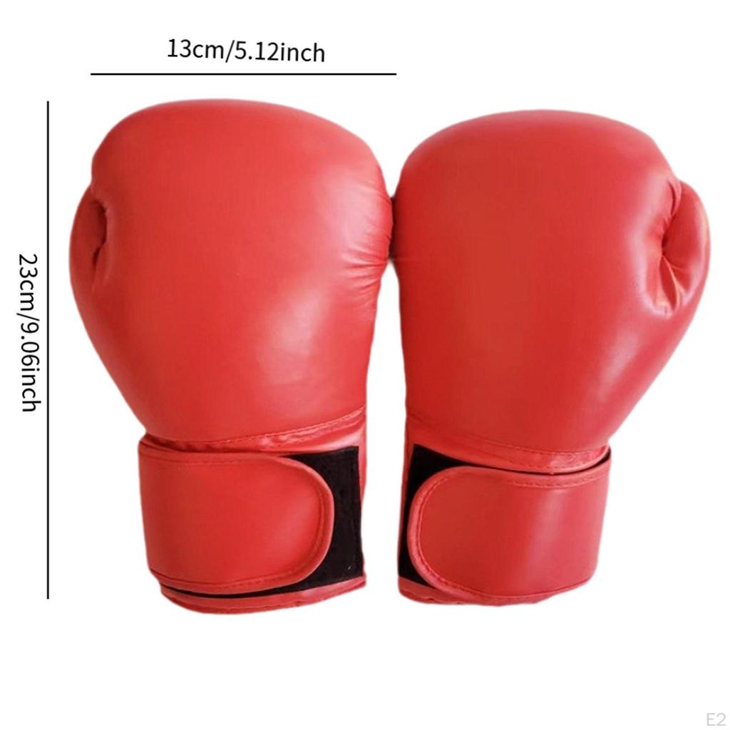 Боксерские перчатки, тренировочные перчатки для борьбы, удобная защита рук из полиуретана, удары кулаками для тренировок