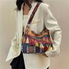 Tassel Ethnic Style Crossbody Bags Woven Bag Bohemian Tote Bag Portable Fringe Shoulder Bag  Travel