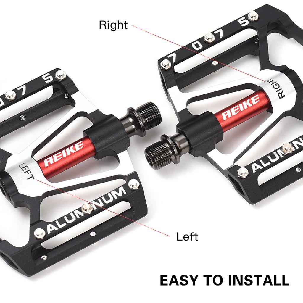 Педали для горного велосипеда Aeike, легкие алюминиевые педали для велосипеда, педали для шоссейного велосипеда MTB, платформа для велоспорта
