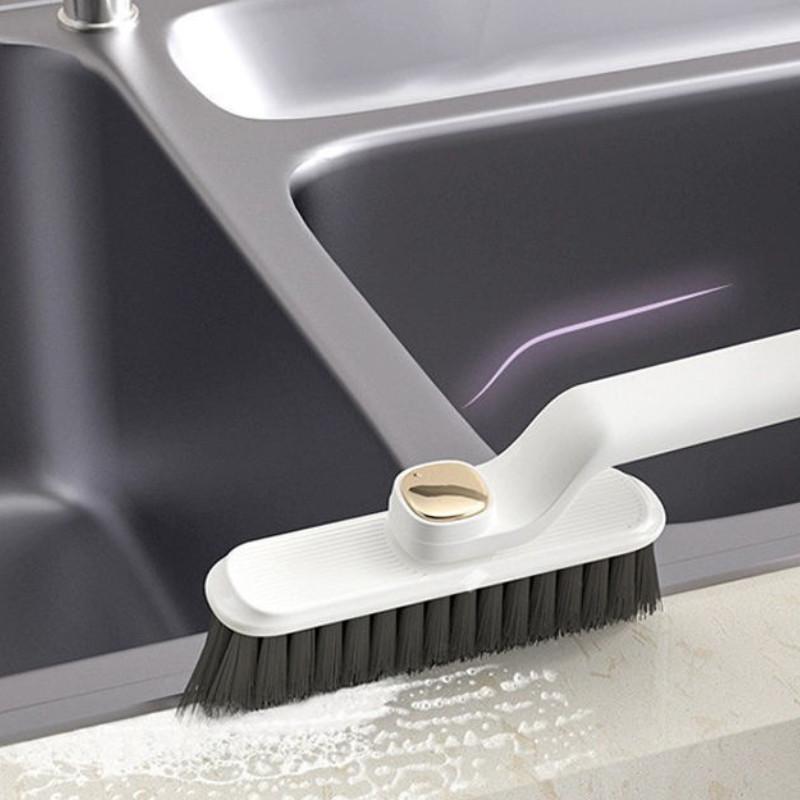 Многофункциональная щетка для чистки щелей, щетка для ванной комнаты, щетка для углов стен, ручная щетка для пола в ванной, щетка для чистки напольной плитки «три в одном»