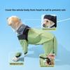 Dog Fashion Splicing Golden Retriever Big Dog Raincoat Medium and Large Dog Four-legged All-inclusive Waterproof Pet Poncho