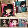 Shizuka Классическое Аниме Takopis Изначальный Грех МИЛАЯ Наволочка Квадратная Подушка Спальня Диван Отдых Комфортная Подушка Домашний Декор