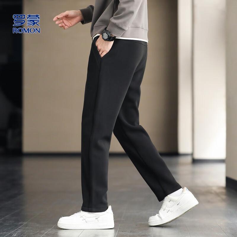 Romon Men's Fleece-Lined Casual Pants