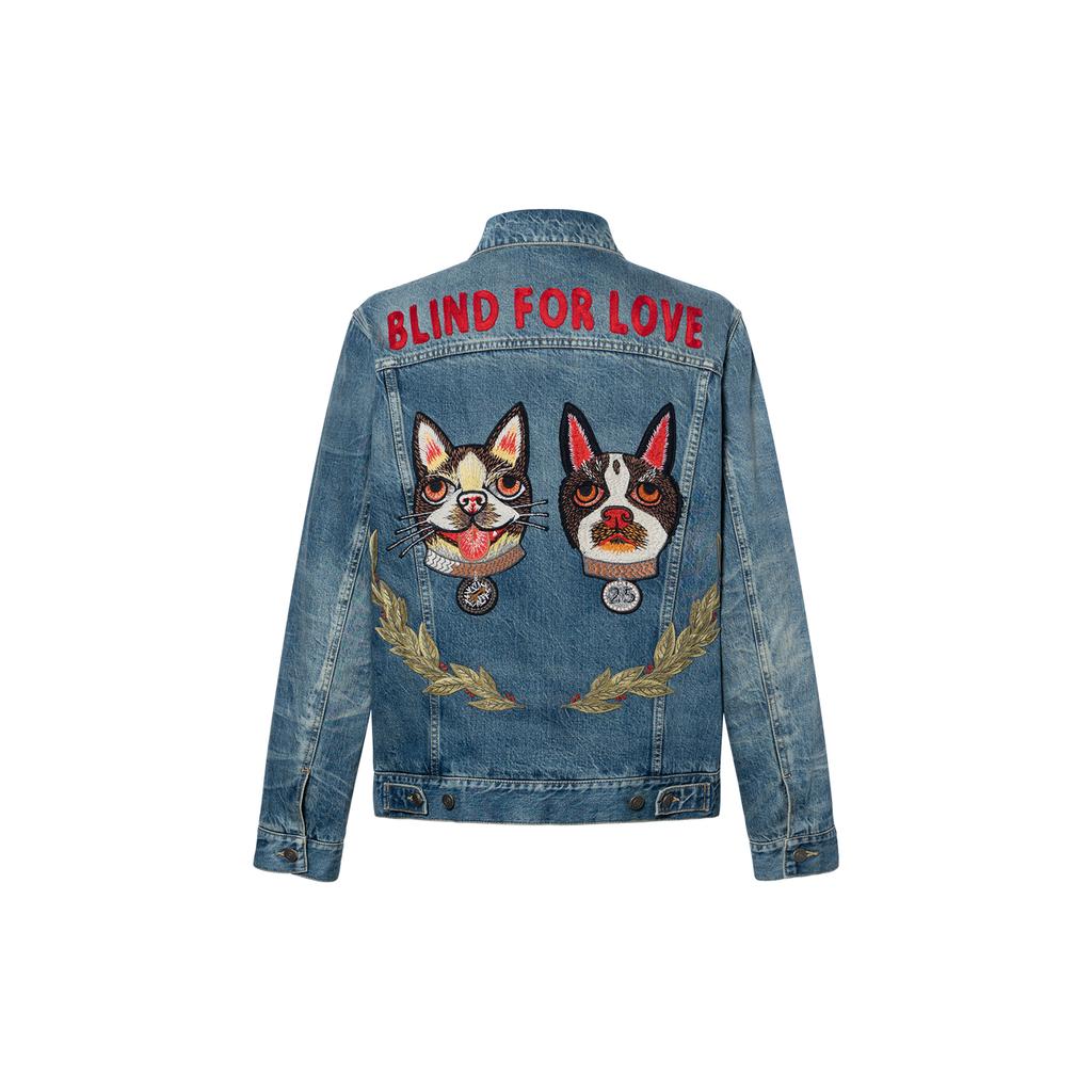 Gucci Джинсовые куртки Мужские Синие Умеренные 507179-XR977-4271