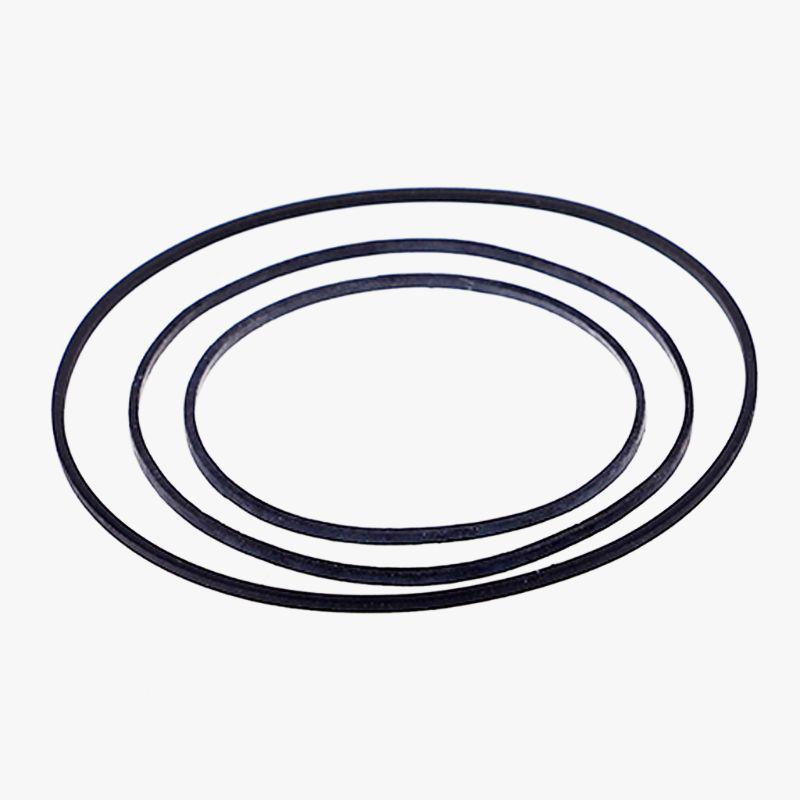 Универсальные ремни для кассетной ленты в ассортименте, обычные плоские резиновые ленты 45-130 мм для записывающих устройств