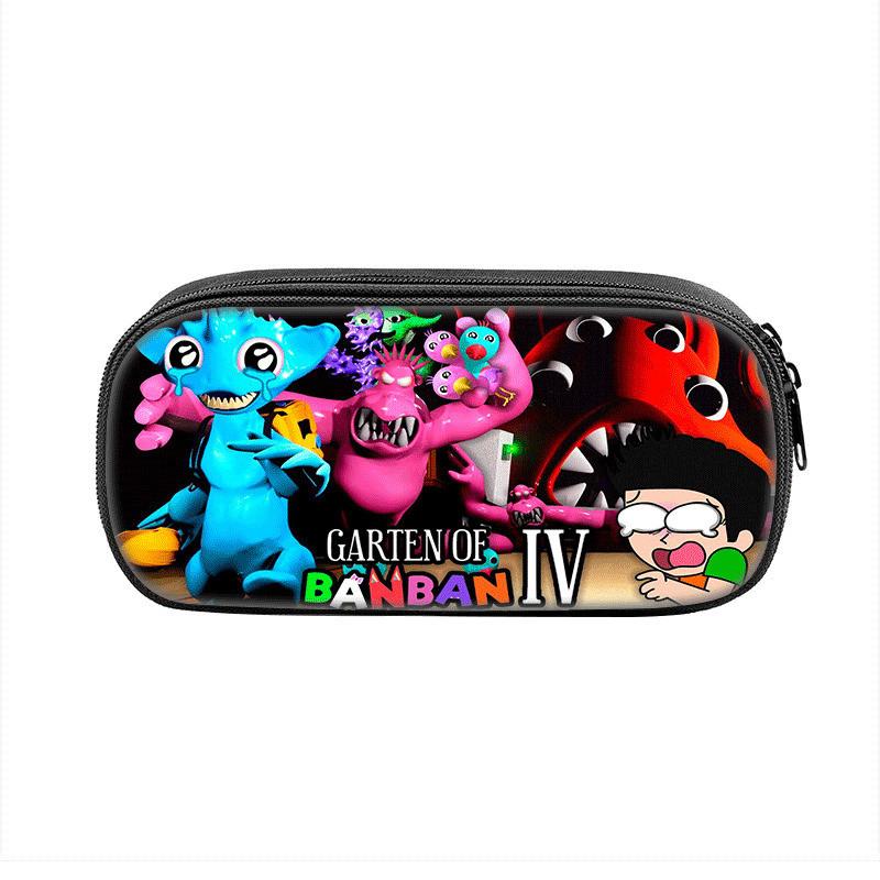 Garten Of Banban Pencil Case With Nylon Material For Students And School Supplies