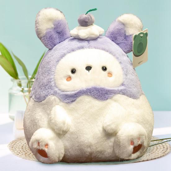 Хлопковая игрушка из полипропилена с пухлыми животными, милая мягкая пушистая плюшевая игрушка, детская комфортная кукла, украшение для дома