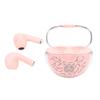 Bluetooth Earbuds Multifunction Stylish HiFi Stereo Sound Intelligent Noise Cancellation Wireless Gaming Headphones Pink