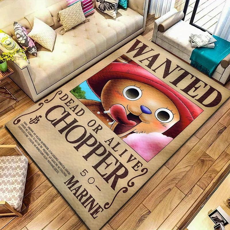 One Piece Tony Tony Chopper Carpet Rug For Living Room Bedroom Home Sofa Decoration,kids Play Nonslip Floor Mat