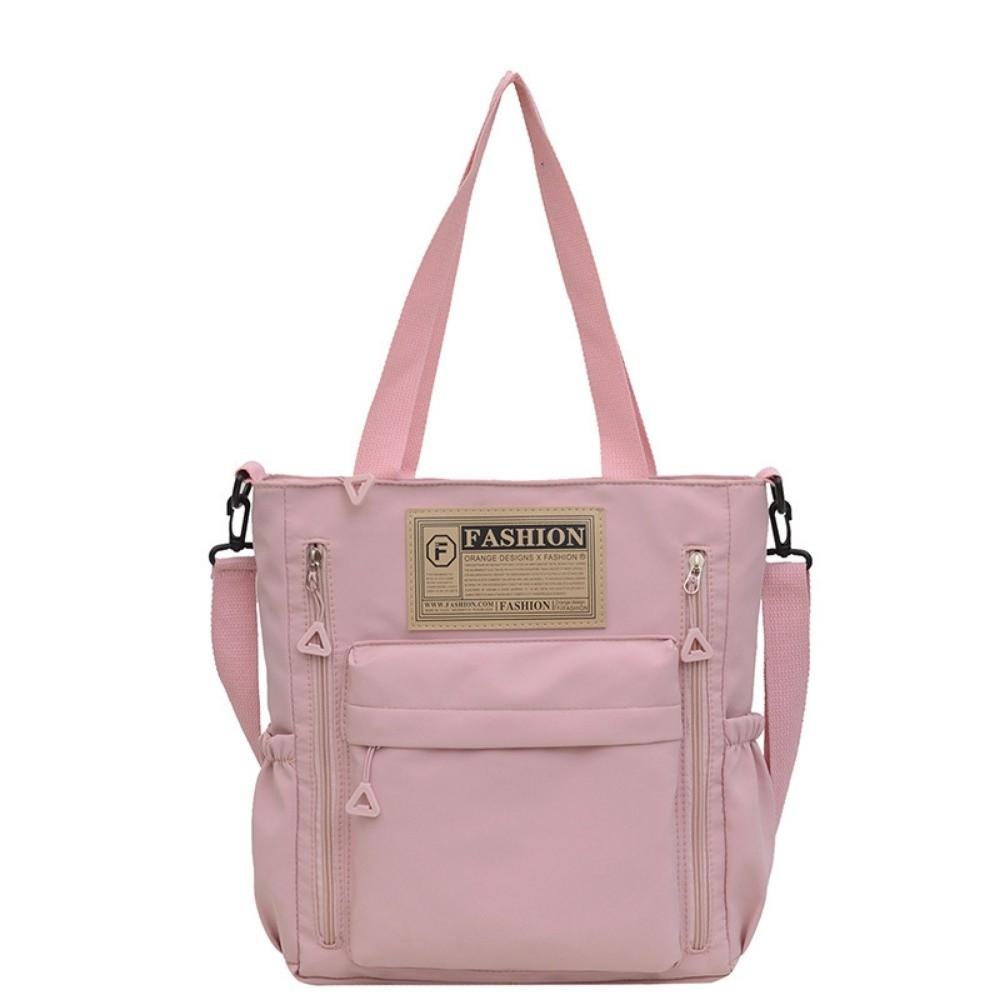 Large Capacity Women's Shoulder Bag Simple Shopping Handbag Single-shoulder Bag Student Class
