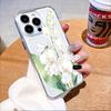 Акварельный Ландыш и Стрекоза прозрачный Чехол для Телефона для IPhone 14 15 16 13 12 11 17 Pro Max 12 13 Mini Мягкий Чехол