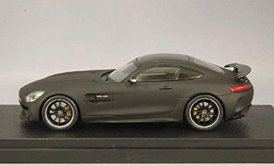 Almost Real GT R 2017 Leather Matt Black Scale Complete Diecast Car 420710 Mercedes-AMG - - 1/43