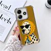 Dalmatian Cute Dog Plating Phone Case For Xiaomi Redmi Note 14 15 Pro Plus 13 12 11 11S 11T 10 9S 9 5G Anti-Fall Airabag Cover