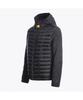 Para Jumpers Men'S Lightweight Hybrid Down Jacket Hiram-Black (25Smpmhyhb02Pj0541)
