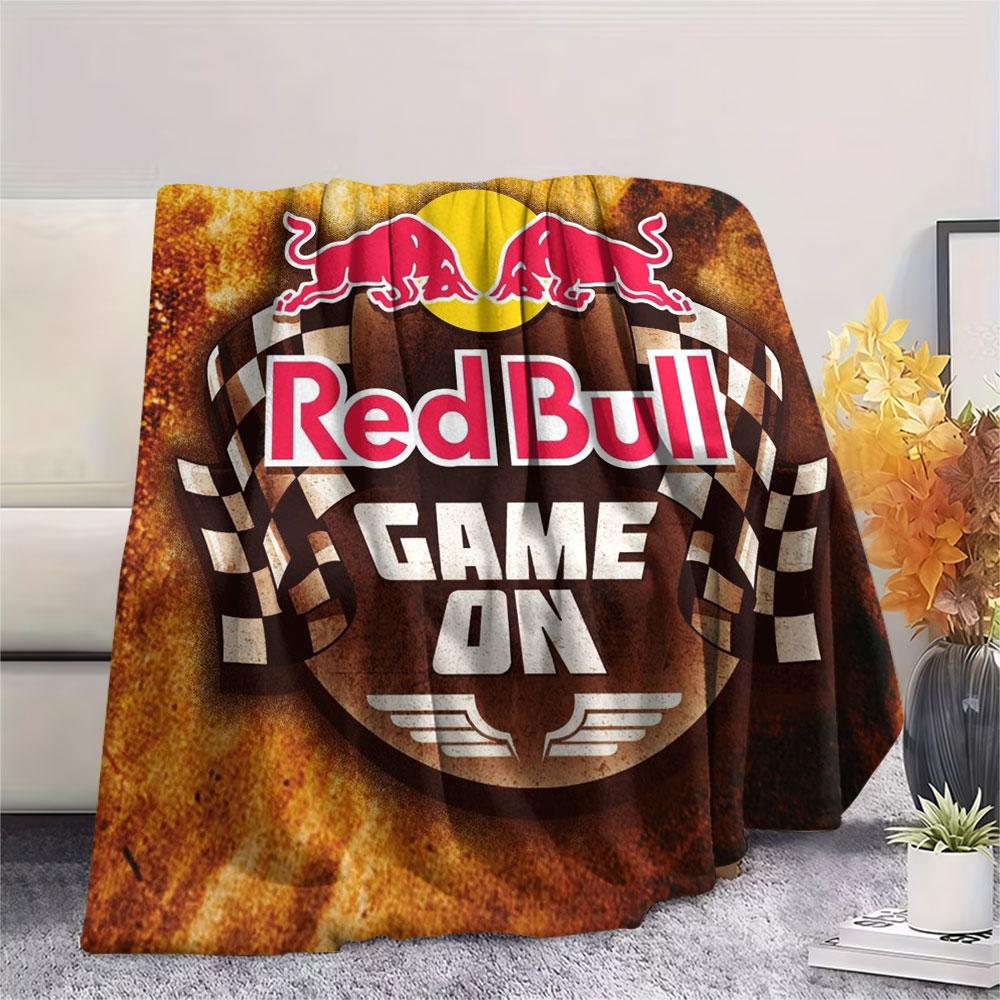 New York Red Bulls Printed Flannel Blanket, soft throw for bedroom sofa, washable,soccer fan merchandise, great gift.
