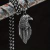 Retro Eagle Pendant Men Feather Necklace Punk Rock Jewelry for Male Biker Gift Accessories