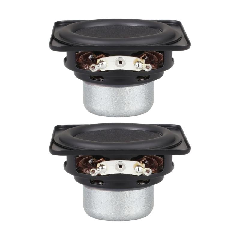 2-дюймовый 6 Ом 10 Вт Портативный громкоговоритель 52 мм Маленький полнодиапазонный алюминиевый громкоговоритель с внутренним магнитом Замена