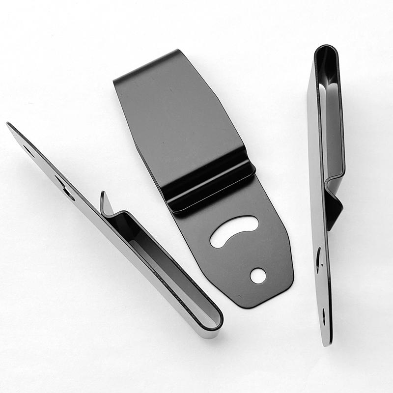 1 шт. Клипсы для кобуры из нержавеющей стали, KYDEX ножны, поясная клипса, аксессуары, клипса для ножен, задняя клипса, ножны для ношения, карманная клипса