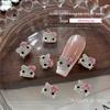 Аксессуары для нейл-арта Hello Kitty из сплава со стразами - Японский мультфильм DIY Украшения