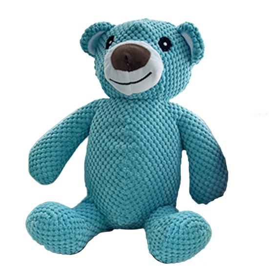 Мягкая игрушка для собак с пищащими игрушками, жевательная игрушка для собак в виде медведя для агрессивных любителей жевать