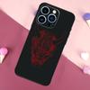 Чехол для телефона Они Хannya Маска для iPhone 17 Pro Max 17 Air 16E 13 12 Mini 14 15 Plus 11 16 Pro Max Задняя крышка