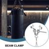 Steel Beam Clamp Heavy Bag Holder Steel Boxing Bag Mount For Industrial Bracket System Fighting Training Martial Arts Punching