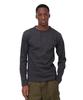 AVIREX DAILY RIB HENLY NECK TEE 6153482 men's S charcoal