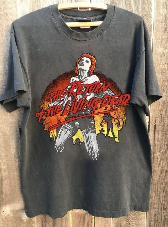 Return Of The Living Dead horror movie short sleeve black color shirt KV28988
