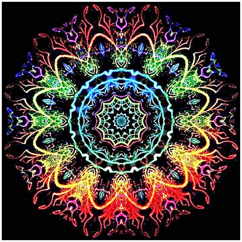 5D алмазная живопись, поделки, украшения для дома, настенная Мандала, цветок, декоративная картина, вышивка крестиком, полный комплект