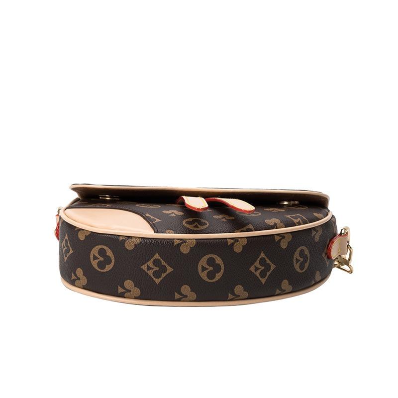 Женская сумка новая универсальная с принтом, высококлассная сумка-седло, на плечо, сумка-мессенджер, сумка под мышкой