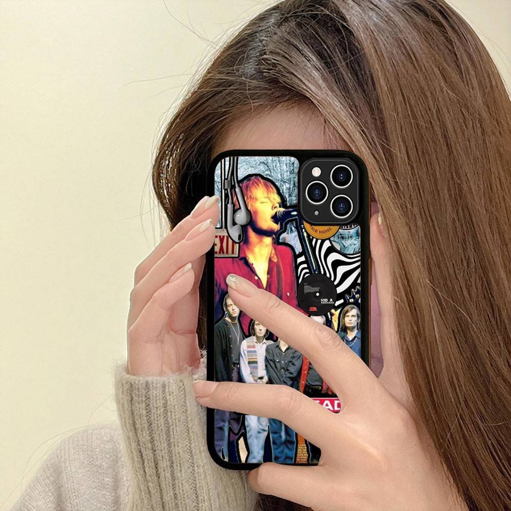Чехол для телефона Singer R-Radiohead для iPhone 16 Pro Max 15 14 Plus 14 13 12 11 17 PC+TPU Чехлы Задняя крышка