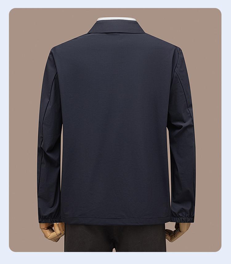 Men's Simple Casual Jacket with UV Protection