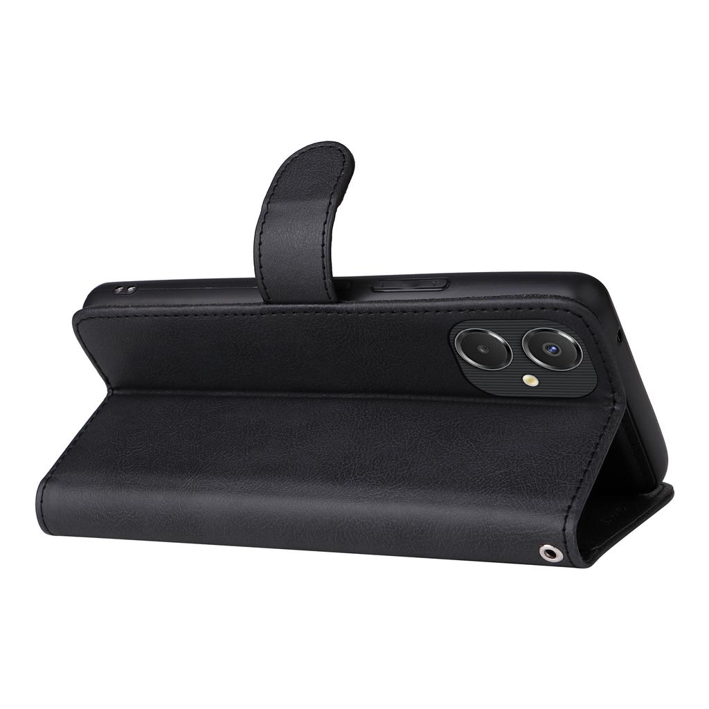 Чехол 2 в 1 для Samsung Galaxy A06 5G/Galaxy A06 4G: съемный кожаный чехол-кошелек на магнитной застежке с ремешком.